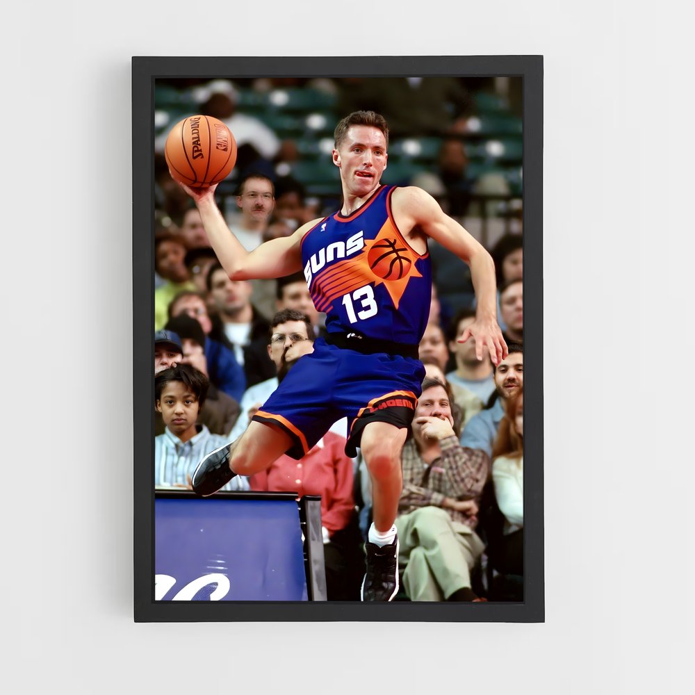 Poster Steve nash défie – affiche Basketball (vue 2)